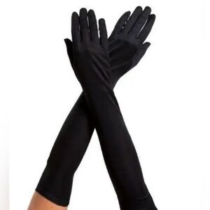 Mulberry silk long gloves